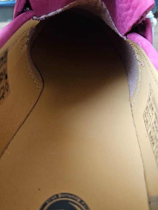 Dr Martens Adrian Snaffle Fuchsia Pink Nubuck Leather Loafers, Size 10M/ 11W NWT